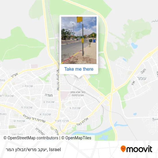 Карта יעקב מרש/זבולון המר