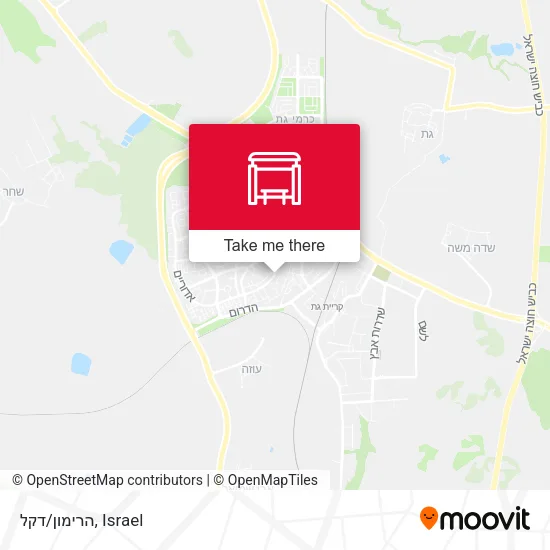 Карта הרימון/דקל