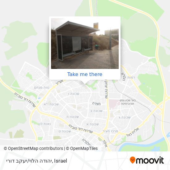 יהודה הלוי/יעקב דורי map