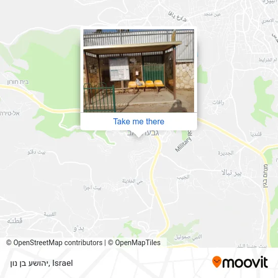 Карта יהושע בן נון