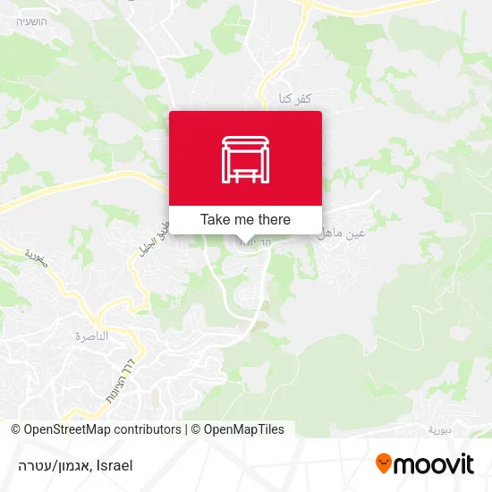 Карта אגמון/עטרה
