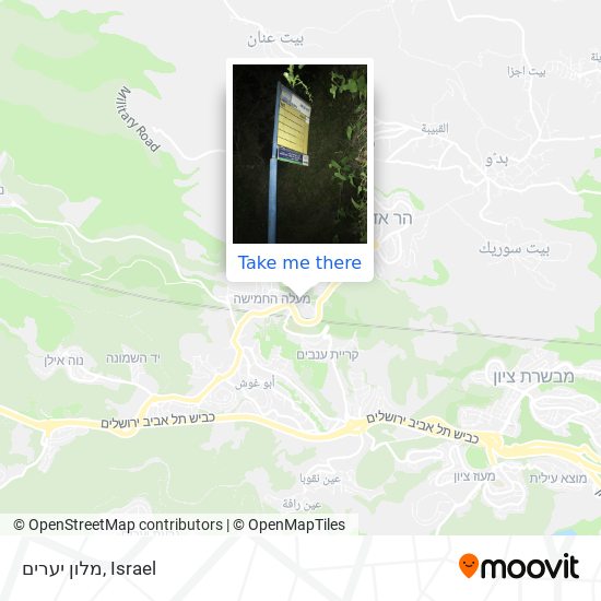 מלון יערים map