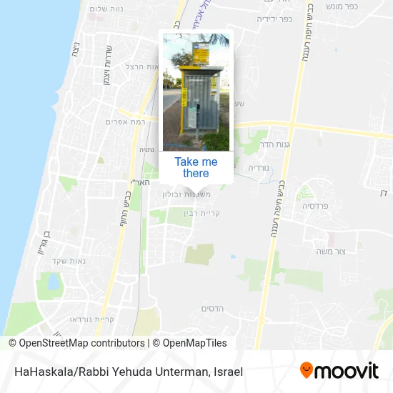 HaHaskala / Rabbi Yehuda Unterman map