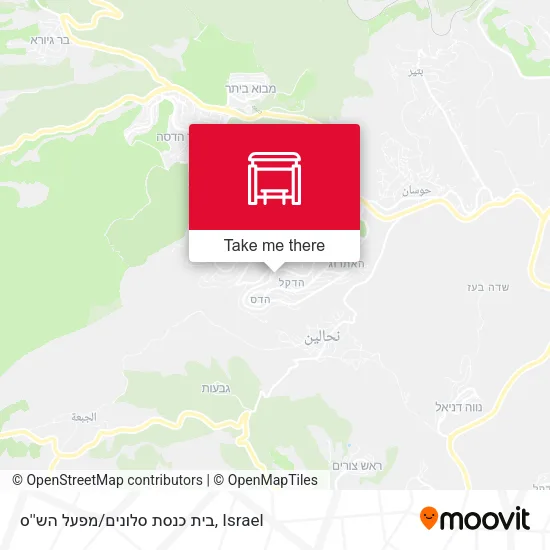 בית כנסת סלונים/מפעל הש''ס map