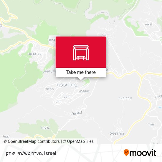 מעזריטש/חיי יצחק map
