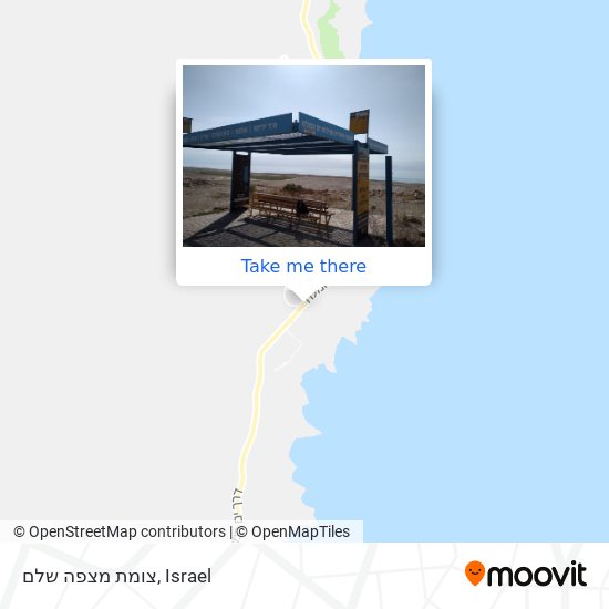 צומת מצפה שלם map