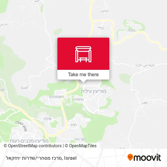 Карта מרכז מסחרי/שדרות יחזקאל