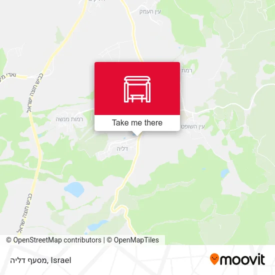 Карта מסעף דליה