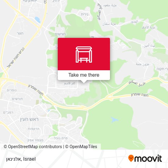 Карта אלגינאן