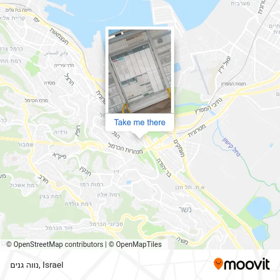 Карта נווה גנים