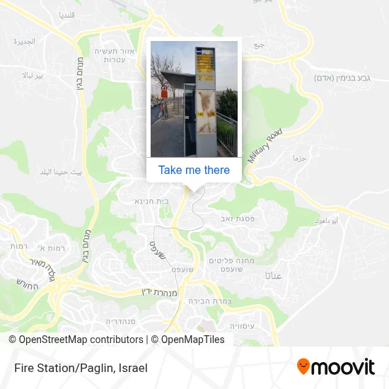 Fire Station/Paglin map