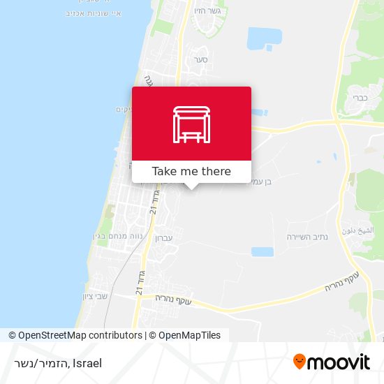 הזמיר/נשר map