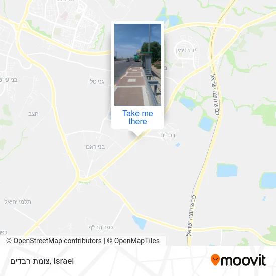 Карта צומת רבדים