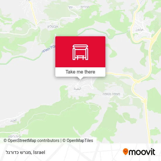 Карта מגרש כדורגל