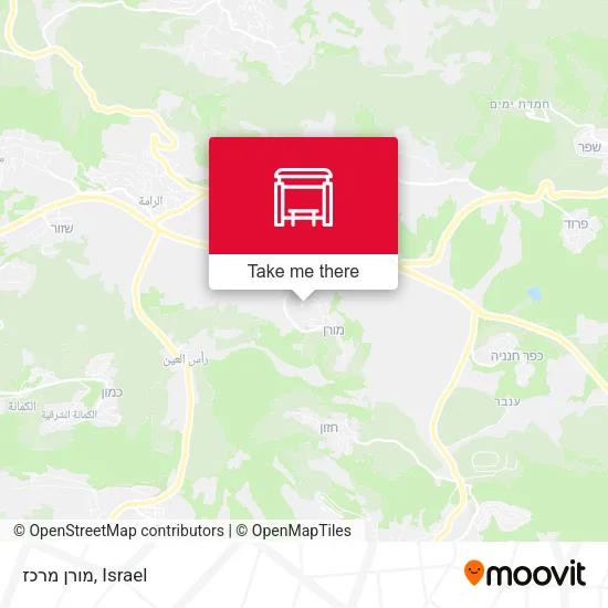 Карта מורן מרכז