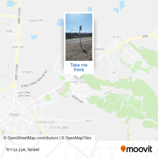 Карта אבן גבירול