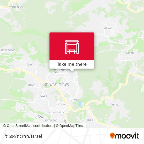 ההגנה/אצ''ל map