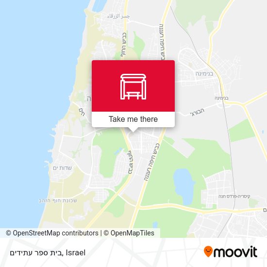 בית ספר עתידים map