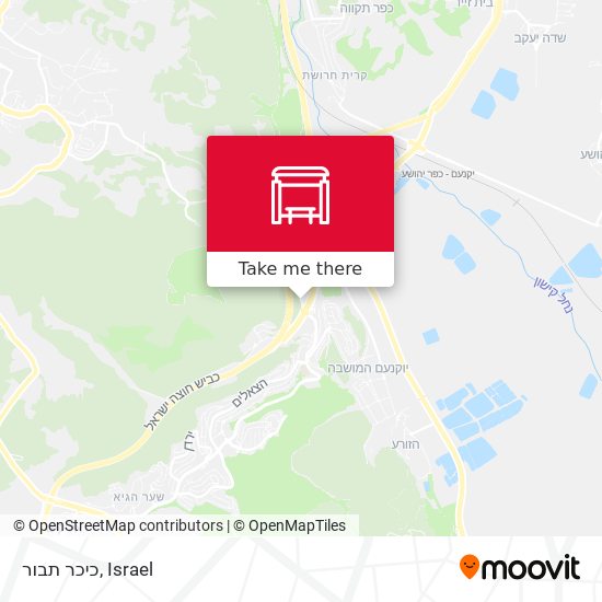 כיכר תבור map