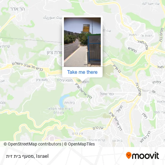 מסעף בית זית map