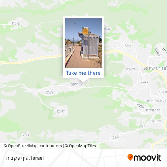 עין יעקב ה map