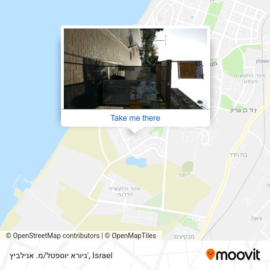 גיורא יוספטל/מ. אנילביץ' map