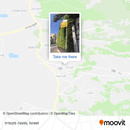 מועצה מקומית map