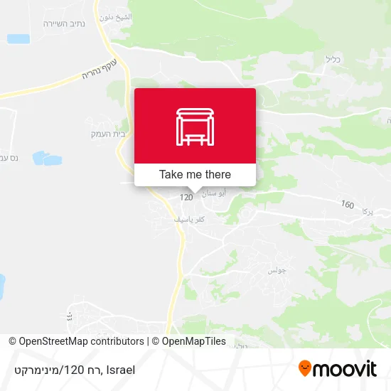 Карта רח 120/מינימרקט