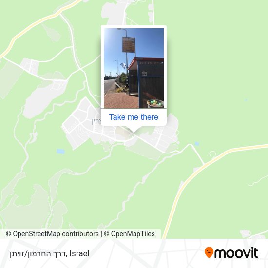 דרך החרמון/זויתן map