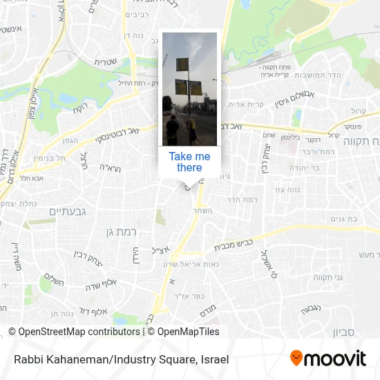 Rabbi Kahaneman / Industry Square map