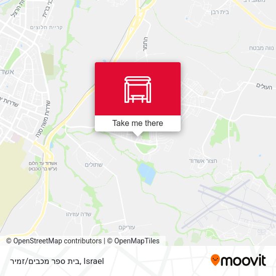 בית ספר מכבים/זמיר map