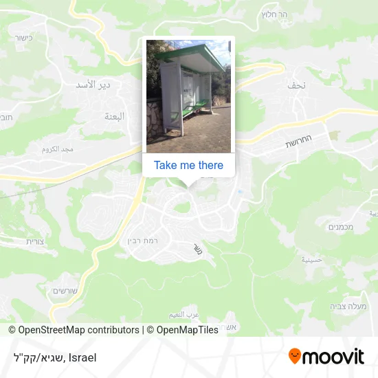 Карта שגיא/קק''ל
