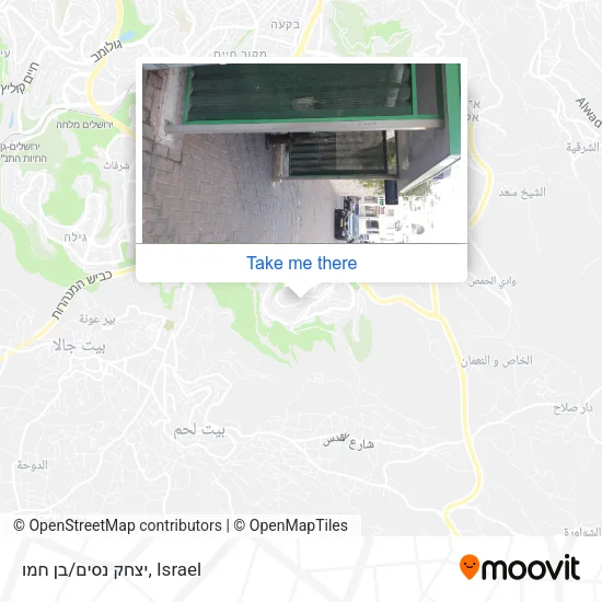 Карта יצחק נסים/בן חמו