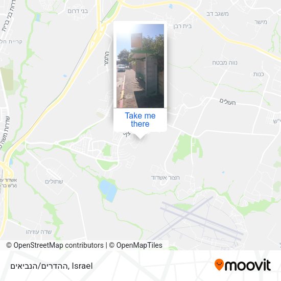 ההדרים/הנביאים map