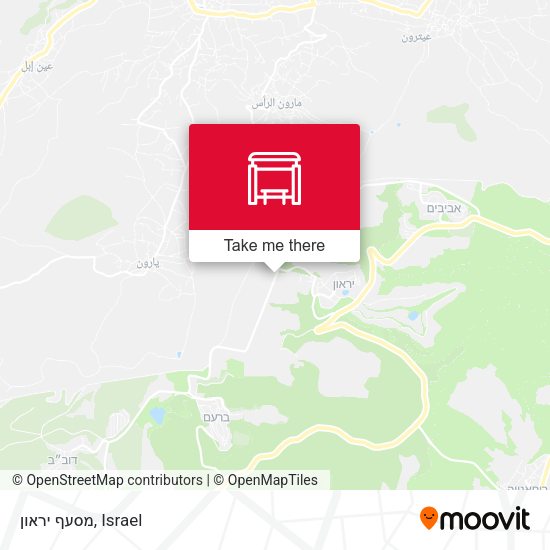 Карта מסעף יראון