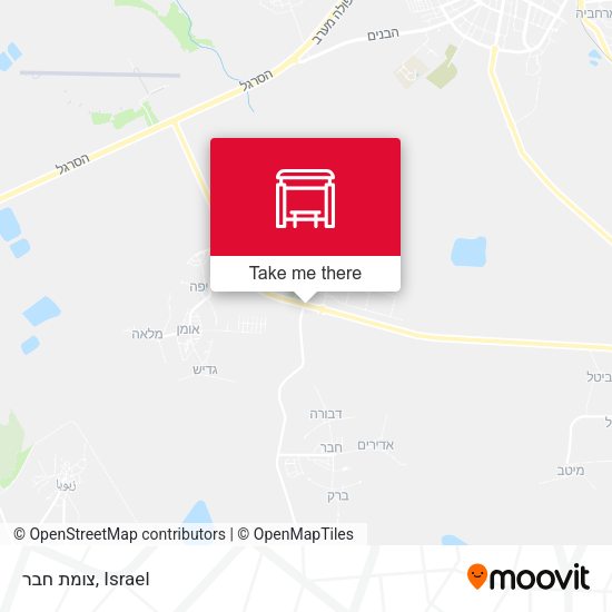 Карта צומת חבר