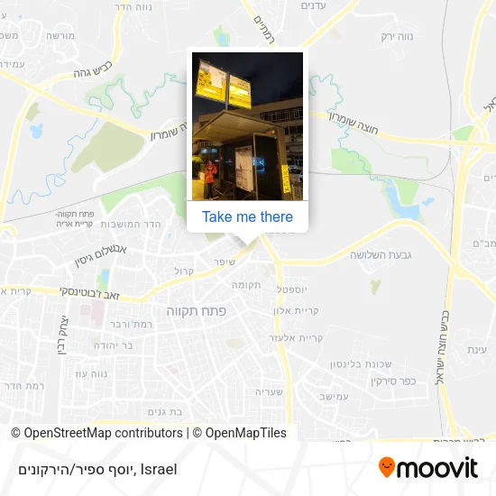 Карта יוסף ספיר/הירקונים