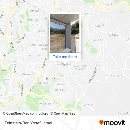 Feinstein/Ben Yosef map