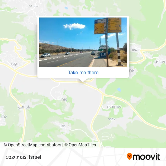 Карта צומת שבע