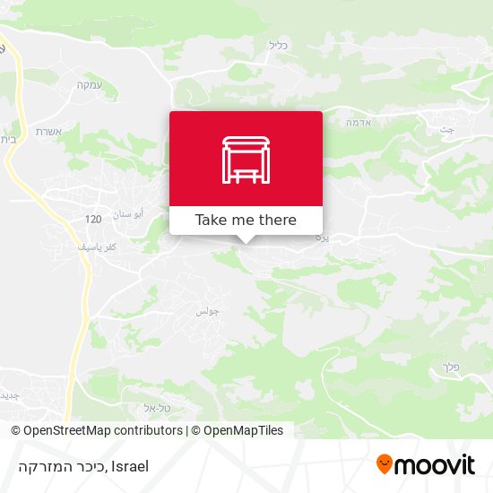 כיכר המזרקה map