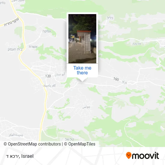 Карта ירכא ד