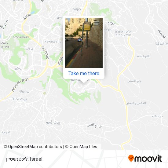 ליכטנשטיין map