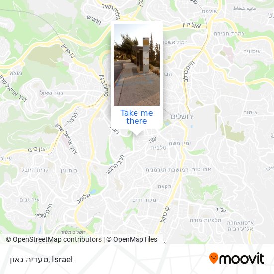 סעדיה גאון map