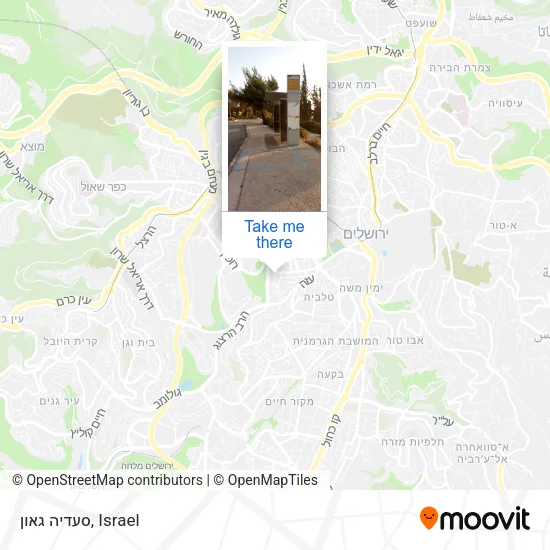 Карта סעדיה גאון