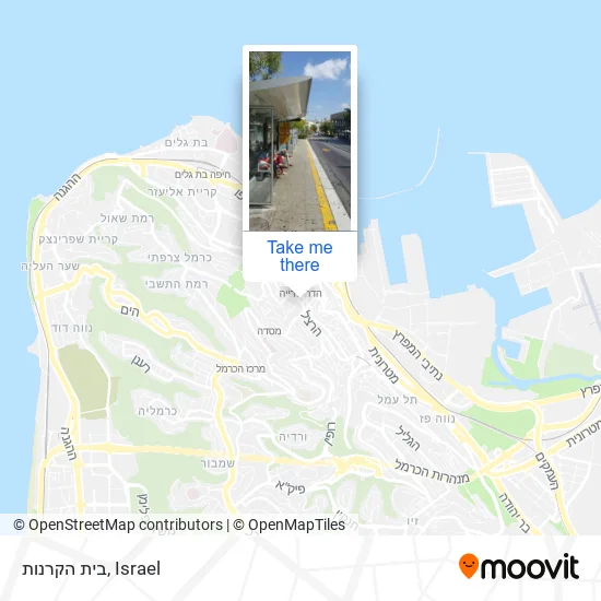 בית הקרנות map