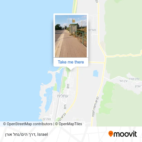 Карта דרך הים/נחל אורן