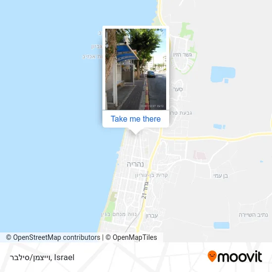 וייצמן/סילבר map