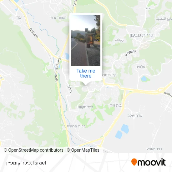 Карта כיכר קומפיין