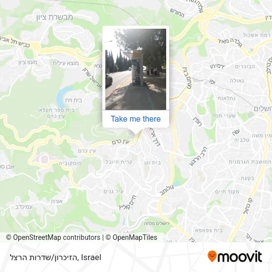 Карта הזיכרון/שדרות הרצל
