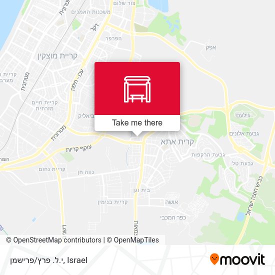 י.ל. פרץ/פרישמן map